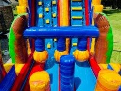 0ACF57B9 F939 4EA2 82EE 0484A5079AE4 1685112223 19ft tiki slide & obstacle course combo wet / dry