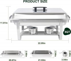 888A714F 5181 40EE A787 46909D753514 1680047898 Stainless Steel Chafing Dishes 8 Quart Full Size